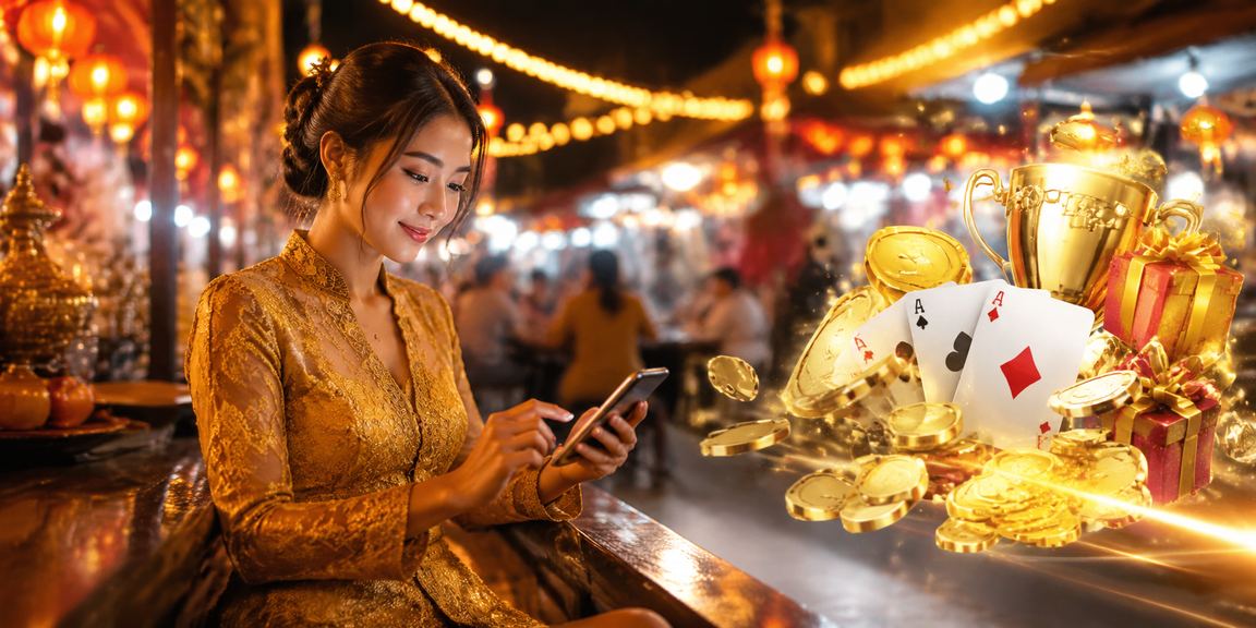 Permainan Teen Patti gaya Melaka dalam pakaian tradisional